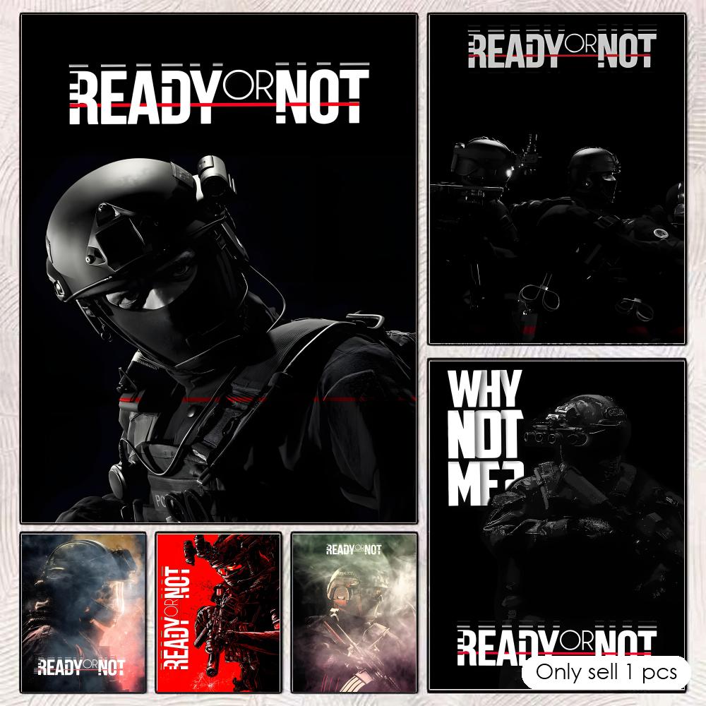 Esports Gaming Wallpaper - R-Ready 또는 N-NotS 포스터 HD 벽