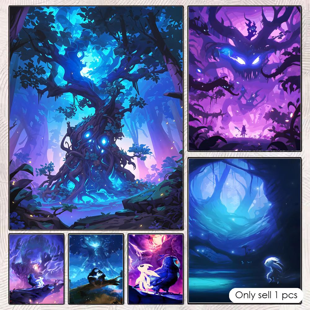 Esports Gaming Wallpaper - O-Ori와 B-Blind F-ForestS 게임룸 및 E-스포츠