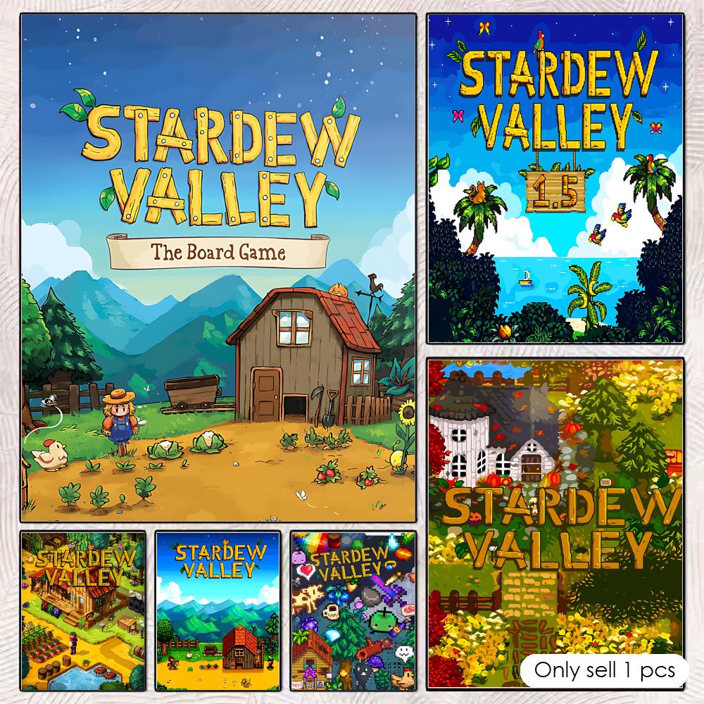 Esports Gaming Wallpaper - S-Stardew V-ValleyS 포스터 HD 벽 장식