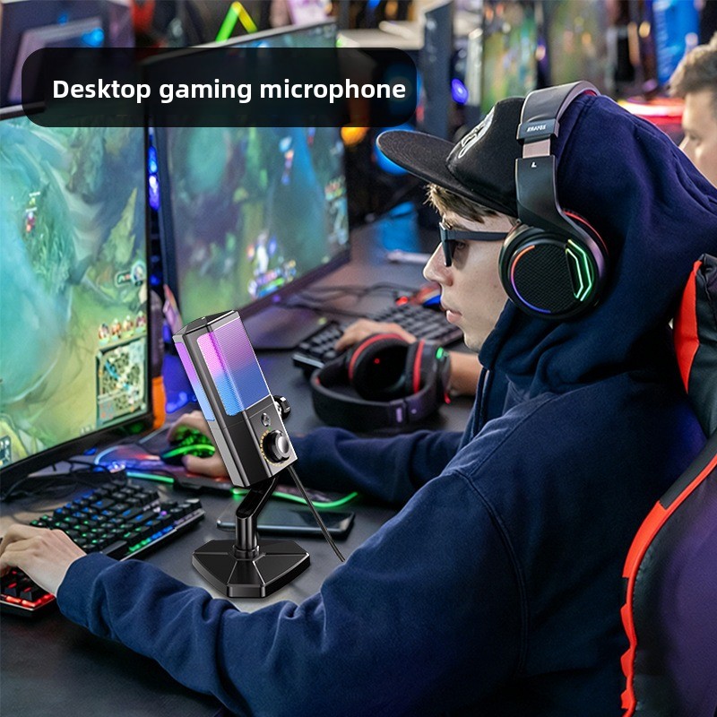 RGB 마이크 게임 e스포츠 라이브 노이즈 감소 USB - Esports & Gaming Optics Gmbh 리뷰 및 가격