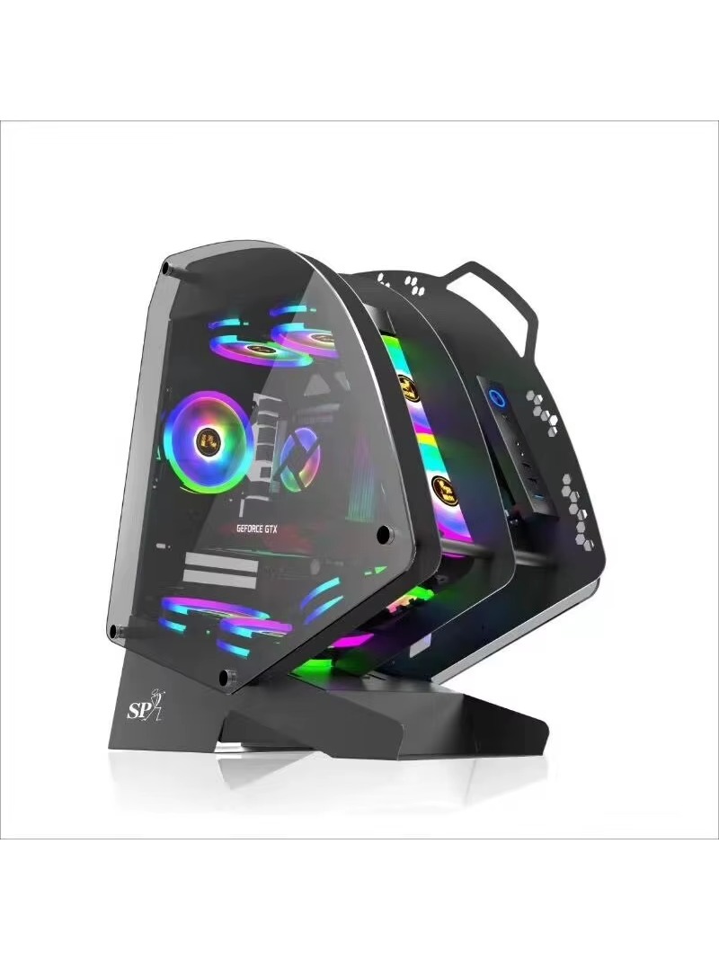 수냉식, 오픈형 강화유리 패널, 투명 측면, 데스크탑  - Esports Gaming Design 리뷰 및 가격