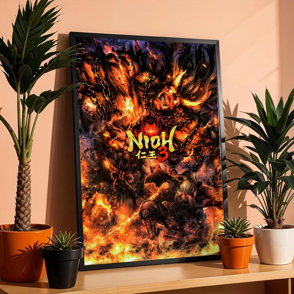 액션 게임 N-NiohS 포스터 게임룸 및 E-스포츠  - Esports Gaming Wallpaper 리뷰 및 가격