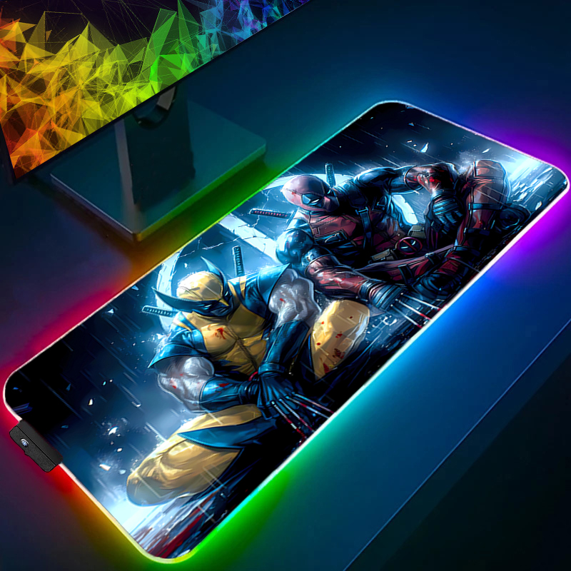 LED 마우스 패드 게임용 백라이트 락 엣지 애니메이션 - Esports Gaming Pc 리뷰 및 가격