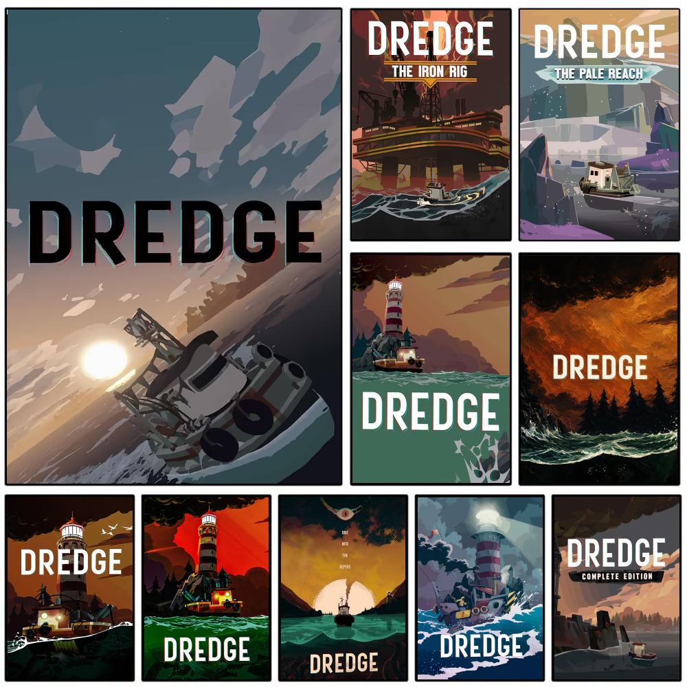 D-DredgeS 게임 포스터 벽 포스터 자체 접착식  - Esports Gaming Wallpaper 리뷰 및 가격