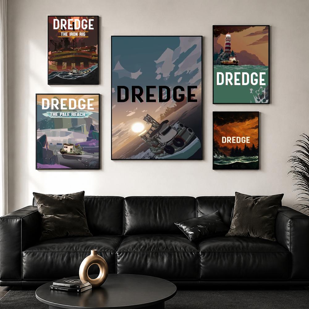 D-DredgeS 게임 포스터 벽 포스터 자체 접착식  - Esports Gaming Wallpaper 리뷰 및 가격