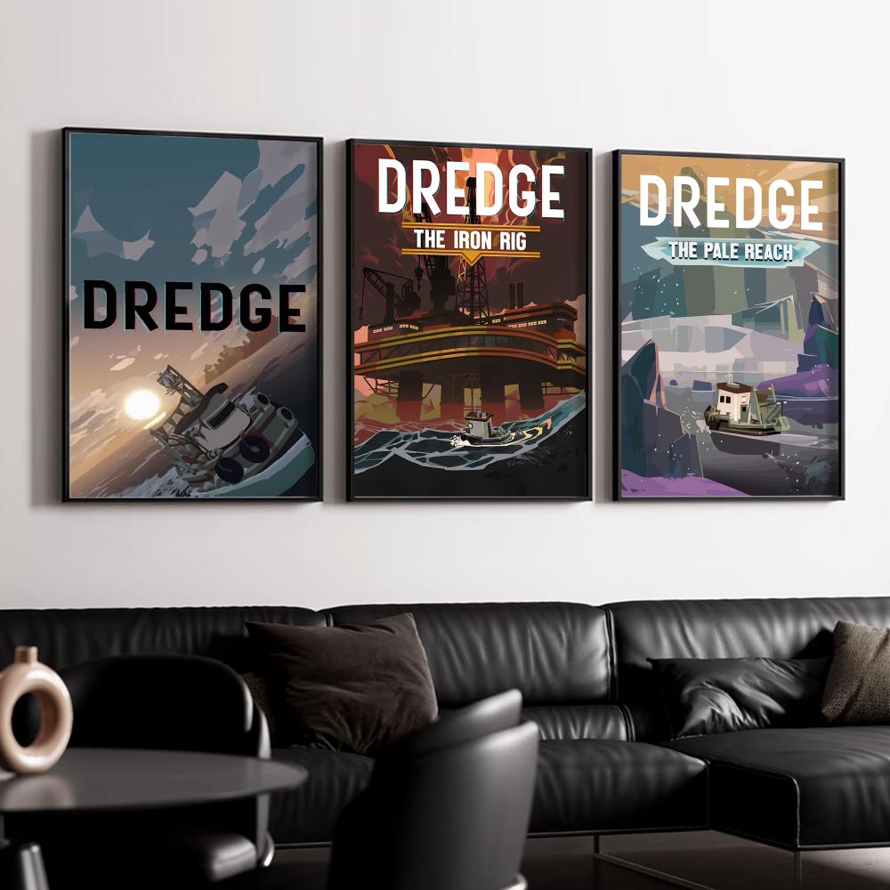 D-DredgeS 게임 포스터 벽 포스터 자체 접착식  - Esports Gaming Wallpaper 리뷰 및 가격