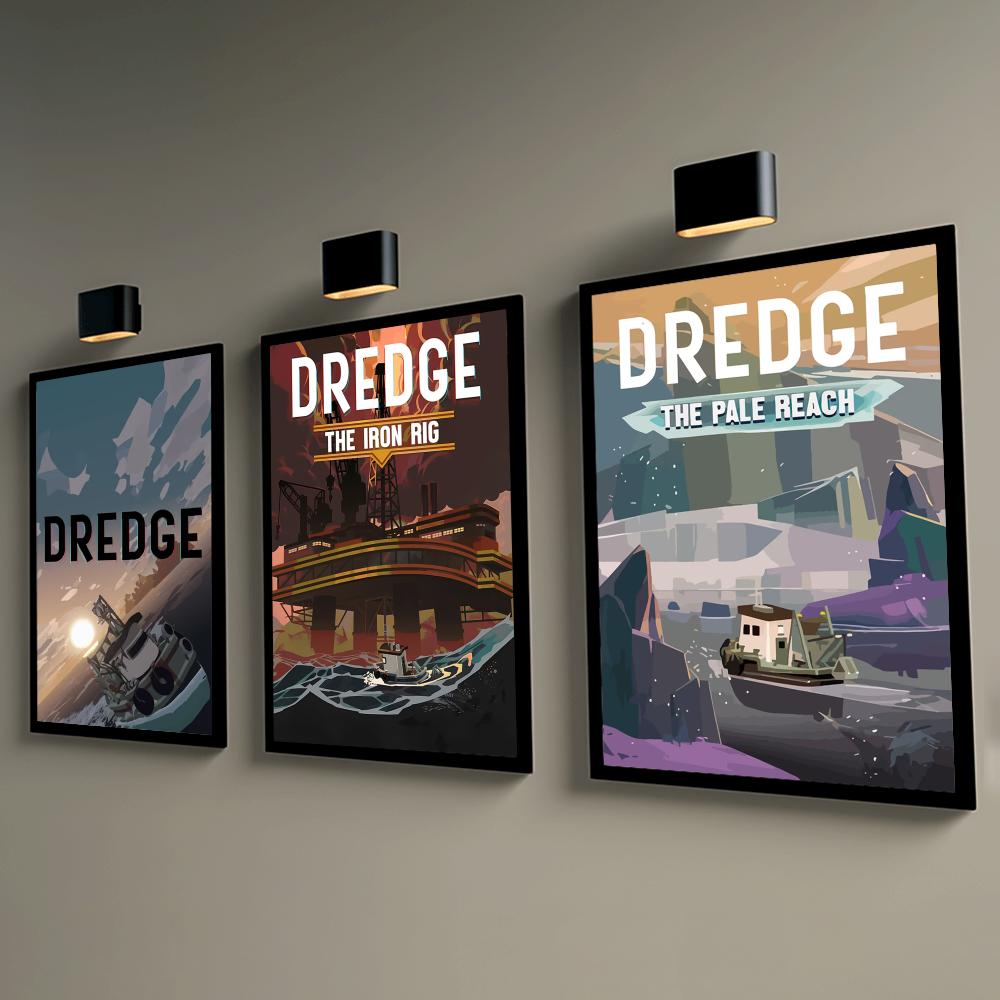 D-DredgeS 게임 포스터 벽 포스터 자체 접착식  - Esports Gaming Wallpaper 리뷰 및 가격