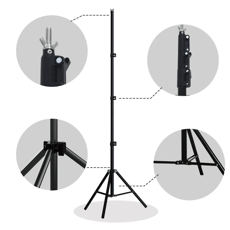 사진 스튜디오 소품용 T자형 배경 스탠드 키트, 배경  - Green Screen Collapsible 리뷰 및 가격