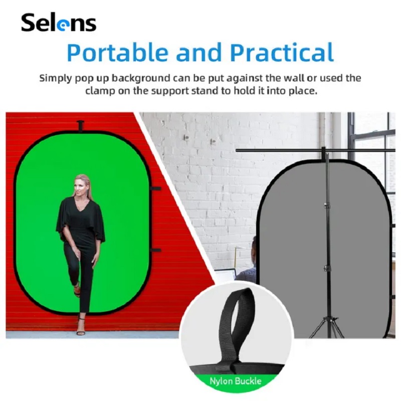 Selens-새로운 접이식 휴대용 반사판, 파란색 및  - Green Screen Collapsible 리뷰 및 가격