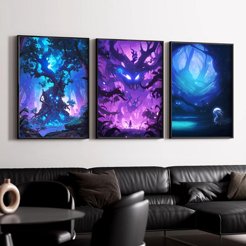 O-Ori와 B-Blind F-ForestS 게임룸 및 - Esports Gaming Wallpaper 리뷰 및 가격