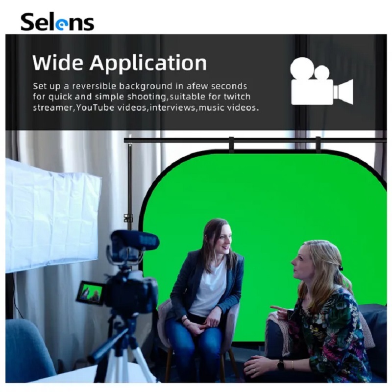 Selens 그린 스크린 사진 배경 접이식 휴대용 반사 - Green Screen Collapsible 리뷰 및 가격
