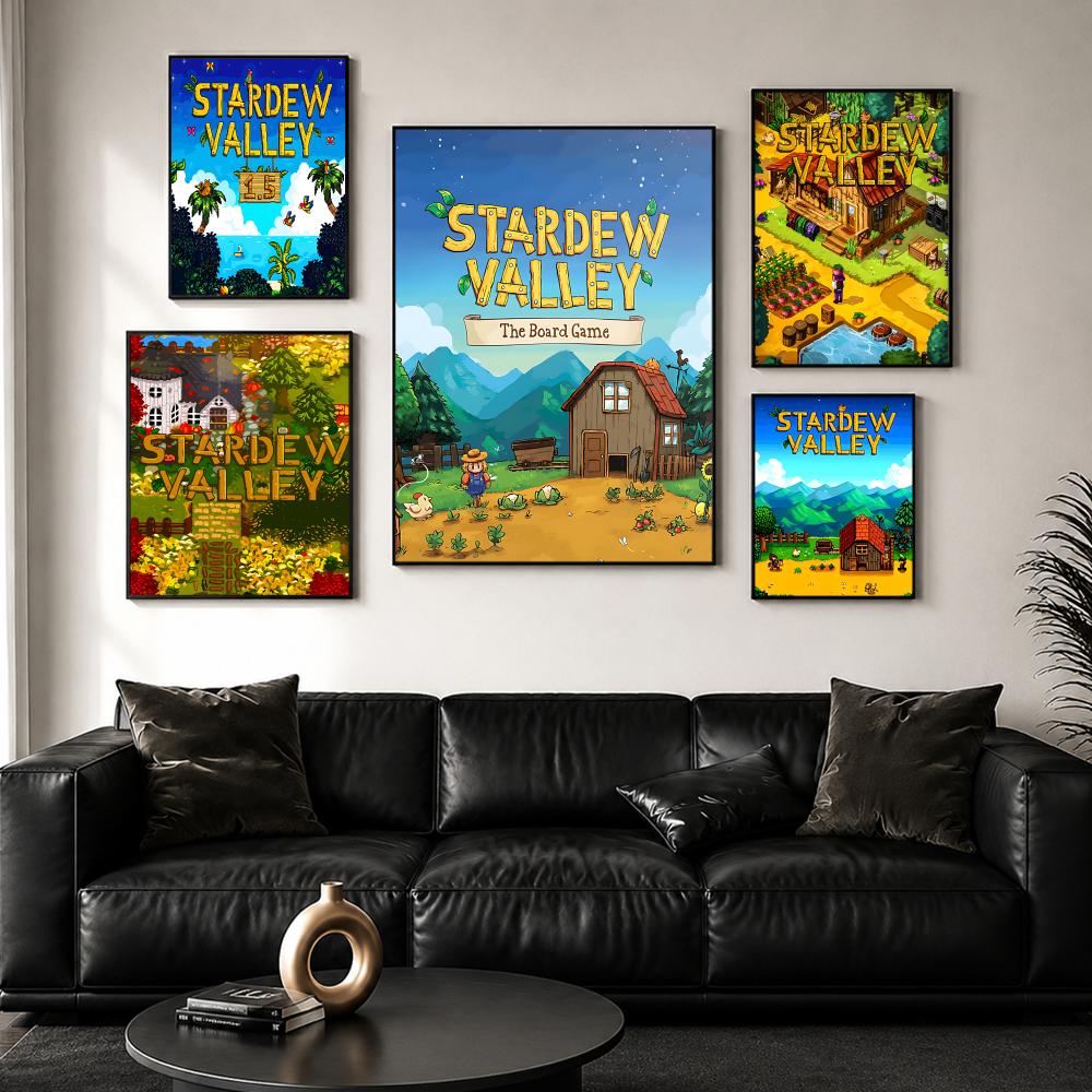 S-Stardew V-ValleyS 포스터 HD 벽 장 - Esports Gaming Wallpaper 리뷰 및 가격