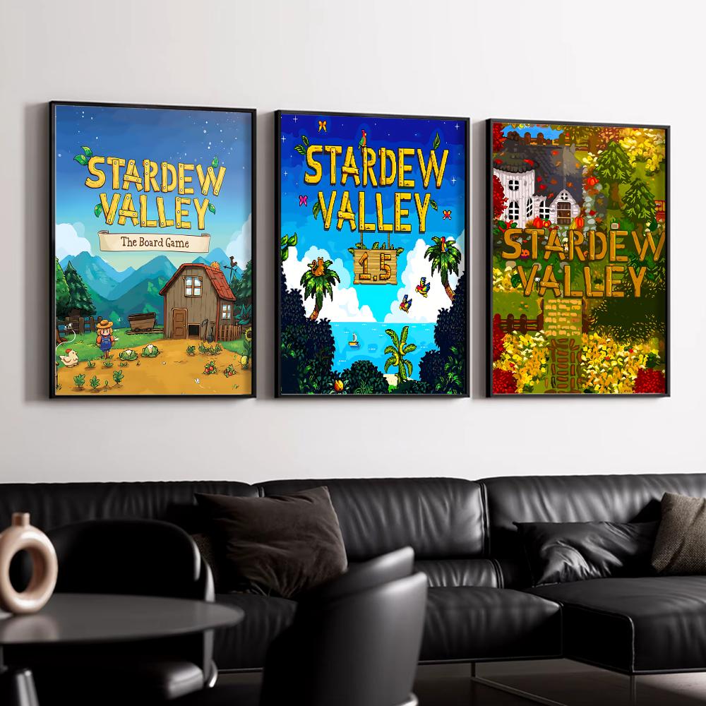 S-Stardew V-ValleyS 포스터 HD 벽 장 - Esports Gaming Wallpaper 리뷰 및 가격